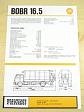 BSS - Bobr 16.5 - komunální automobil s kombinovaným vyklápěčem 110/240 l - objem sběrného bubnu 16 m3 - Liaz 110.820 - prospekt
