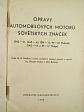 Opravy automobilových motorů sovětských značek - 1958