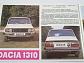 Dacia 1310  - Mototechna - 1984 - prospekt