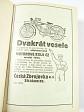 Machkův cestovní deník pro motoristy na rok 1935 - Zbrojnice motoristů Machek a spol. Praha - reklama Ogar 250