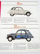 Citroën 1967 - prospekt - 2 CV, Ami 6, ID 19, Estate Car 21, DS 19, DS 21, Pallas 21