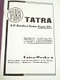 Tatra 4 Zylinder Auto Type 57 - Handbuch - Technische Beschreibung - Behandlungsvorschrift - Teileverzeichnis u. Lieferungsbedingungen - 1932