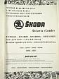 Škoda Octavia Combi - katalog náhradních dílů - 1970 - 1971