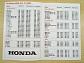 Honda - Preisliste 1985