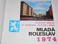 Mladá Boleslav etapové město 27. ročníku Závodu míru 1974