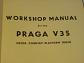 Praga V3S Truck - Workshop Manual - 1969