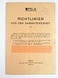 Směrnice pro službu samaritskou - Richtlinien für den Samariterdienst - SPO-4 - 1936