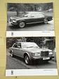 Rolls-Royce Silver Spur, Corniche, Silver Spirit - prospekt + fotografie - 1986