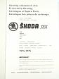 Škoda 1203 - VAN, minibus, ambulance, COM, ROL - katalog náhradních dílů - 1974 - 1975 - Motokov