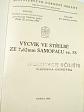 Výcvik ve střelbě ze 7,62 samopalu vz. 58 - 1961 - Pěch-3-62