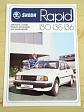 Škoda 120 L, 130 L, 130GL, 130 - 135 -136 - Rapid - prospekt