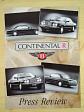 Bentley Continental R - prospekt - 1991