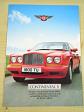 Bentley Continental R - prospekt - 1991