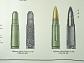 7,62 mm náboje vz. 43 - celkové pohledy a řezy - výukový obraz