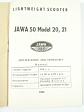 JAWA 50, Model 20, 21 - Specification and operator's manual - 1968