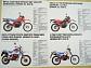 Honda Enduro - 1985 - prospekt