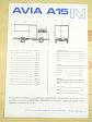 Avia A 15 n - automobil se skříňovou karoserií - prospekt