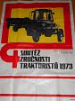 Soutěž zručnosti traktoristů 1973 - Zetor - plakát