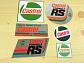 Castrol - samolepky