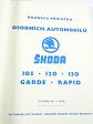 Škoda 105, 120, 130, Garde, Rapid - dílenská příručka - 1984