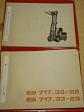 Balkancar - vysokozdvižný vozík - katalog součástek - 1977