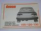 Škoda 105, 120, 130 - návod k obsluze a údržbě - 1985