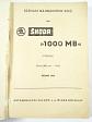 Škoda 1000 MB - seznam náhradních dílů - 1964