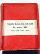 Celostátní branná přeborová soutěž - 14. srpna 1955 - Pobočka OAMK - Metra - Blansko - Klasifikace II. stupně - třída 175 ccm - plaketa v etui
