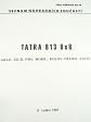 Tatra 813 - seznam náhradních součástí - 1987
