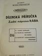 Karosa - dílenská příručka pro zadní nápravy Rába - 1981