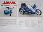 JAWA 350/638, 639, 640, 593, side Velorex, Policie - prospekt - rusky