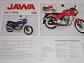 JAWA 350/638, 639, 640, 593, side Velorex, Policie - prospekt - rusky