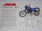 JAWA 350/638, 639, 640, 593, side Velorex, Policie - prospekt - rusky