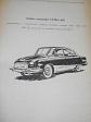 Tatra 603 - seznam náhradních součástí - 1958