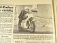 Motor Cycle - 1972 - časopis - ČZ, JAWA, Ariel, Suzuji...