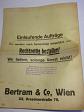 Bertram a Co., Wien - měřící a značící nástroje - 1919