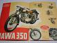 JAWA 350 pérák - prospekt - 1949