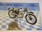 BSA 250 Star models for Scrambles and Trials - prospekt - 1959