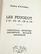 Peugeot P 55 - 155 - 56 - 156 - 176 - Notice d'entretien