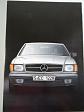 Mercedes - Benz 380 SEC, 500 SEC - prospekt - 1984