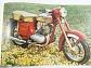 JAWA-ČZ 250-350 Die motorräder der fünf kontinente - prospekt - Motokov - REPRINT