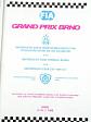 Grand Prix ČSSR Brno - Mistrovství světa sportovních prototypů - Mistrovství ČSSR formule Škoda - Mistrovství ČSSR CSV 1600 cm3 - 8. - 10. 7. 1988 - program + startovní listina + zvláštní ustanovení