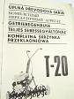 Úplná převodová skříň T-20 - návod k obsluze - seznam dílců - 1984 - Terra