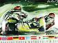Grand Prix ČSSR Brno - 22. 8. 1976 - plakát - Vladimír Valenta