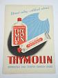 Thymolin - zubní pasta - reklama z časopisu Širým světem - 1941 - 1942 - 1943