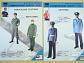 Ministry of defence - Commissariat supply - PLC - 45 - years old tradition commissariat equipment uniforms clothing - soubor prospektů