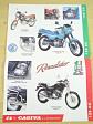 ČZ 125/488-4, 180/487-4,180/487-6, Roadster 125/521 - prospekt - ČZ - Cagiva