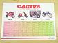 ČZ 125/488-4, 180/487-4,180/487-6, Roadster 125/521 - prospekt - ČZ - Cagiva