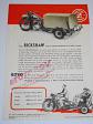 ČZ 125 Rickshaw, Jawa 250 Rickshaw - pérák - rikša - prospekt - 1949 - Motokov
