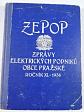 ZEPOP - Zprávy elektrických podniků obce Pražské - 1936